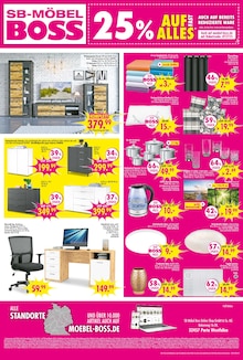 Wasserkocher im aktuellen SB Möbel Boss Prospekt (Hildesheim) Wasserkocher im SB Möbel Boss Prospekt "RABATT-RAUSCH" mit 4 Seiten (Hildesheim)