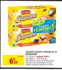 Savane Pocket Chocolat x7 - Brossard dans le catalogue Intermarché Hyper