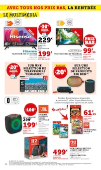 Promo Enceintes Son dans le catalogue Hyper U du moment à la page 32