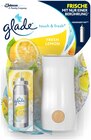 Touch & Fresh Halter oder Nachfüller von Glade für 2,29 € bei REWE im Angebot Touch & Fresh Halter oder Nachfüller von Glade im aktuellen REWE Prospekt