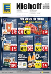 EDEKA Discounter Prospekt der aktuellen Woche mit 26 Seiten, gültig von 22.06.2026 bis 27.06.2026, in Bielefeld und Umgebung Aktueller EDEKA Discounter Prospekt in Bielefeld und Umgebung, "Aktuelle Angebote" mit 26 Seiten, 22.06.2026 - 27.06.2026