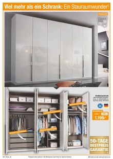 Kleiderschrank im Opti-Wohnwelt Prospekt "Aktuelle Angebote" mit 36 Seiten (Bremen)