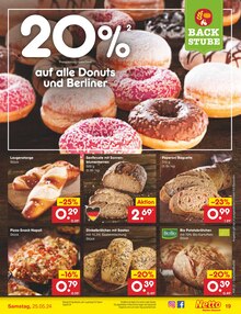 Brötchen im Netto Marken-Discount Prospekt "Aktuelle Angebote" mit 55 Seiten (Bremerhaven)