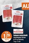 Knoblauch-Salami von Sorger im aktuellen V-Markt Prospekt