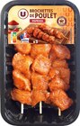 Promo BROCHETTE DE FILET DE POULET U à 5,99 € dans le catalogue Super U à Verniolle