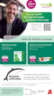Aktueller mea - meine apotheke Prospekt "Unsere November-Angebote" für Düsseldorf Aktueller mea - meine apotheke Prospekt für Düsseldorf mit Seiten