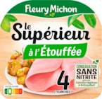 2+1 OFFERT AU CHOIX SUR LA GAMME FLEURY MICHON JAMBON DE PORC LE SUPÉRIEUR, DÉGUSTATION ET TRANCHÉ FIN - FLEURY MICHON - Auchan Hypermarché 2+1 OFFERT AU CHOIX SUR LA GAMME FLEURY MICHON JAMBON DE PORC LE SUPÉRIEUR, DÉGUSTATION ET TRANCHÉ FIN - FLEURY MICHON dans le catalogue Auchan Hypermarché