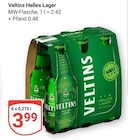Helles Lager im Angebot bei GLOBUS in Wiesbaden Helles Lager Angebote von Veltins bei GLOBUS Wiesbaden für 3,99 €