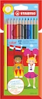 12 crayons de couleur - STABILO - Bureau Vallée 12 crayons de couleur - STABILO à 1,25 € dans le catalogue Bureau Vallée