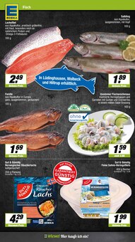 Lachs im EDEKA Prospekt "Aktuelle Angebote" mit 15 Seiten (Münster)