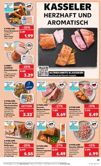 Rollbraten im Kaufland Prospekt "KNÜLLER" mit 56 Seiten (München)