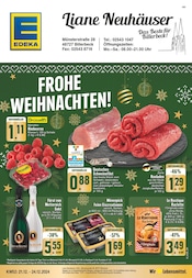 Aktueller EDEKA Prospekt mit Schweinefleisch, "Aktuelle Angebote", Seite 1