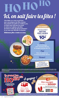 Prospectus Netto en cours, "Ici, on sait faire les fêtes !", page 2 sur 20