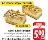 EDEKA - Apfel-Käseschnitten Angebot im Prospekt Apfel-Käseschnitten bei EDEKA im Prospekt "" für 5,00 €