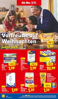 Mehl im aktuellen Lidl Prospekt (Bonn) Mehl im Lidl Prospekt "LIDL LOHNT SICH" mit 66 Seiten (Bonn)