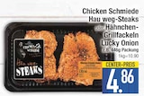 Hau weg-Steaks von Chicken Schmiede im aktuellen EDEKA Prospekt für 4,86 €