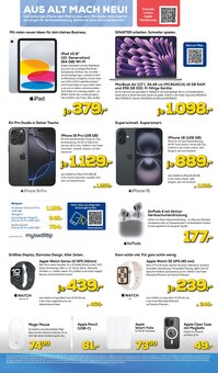 iPhone im EURONICS Prospekt "GENAU RICHTIG. BESTE DEALS ZUM JAHRESSTART." mit 10 Seiten (Hamburg)