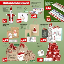 Thomas Philipps Weihnachtskostüm im Prospekt 