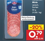Netto Marken-Discount - Edel-Salami Minis Angebot im Prospekt Edel-Salami Minis bei Netto Marken-Discount im Prospekt "" für 0,79 €