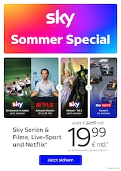 Sky Baumärkte Prospekt der aktuellen Woche mit 1 Seite, gültig von 19.05.2026 bis 22.06.2026, in Bergheim und Umgebung Aktueller Sky Baumärkte Prospekt in Bergheim und Umgebung, "Sommer Special" mit 1 Seite, 19.05.2026 - 22.06.2026