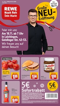 Aktueller REWE Prospekt (Laichingen, 28 Seiten zum blättern REWE Prospekt Dein Markt mit 28 Seiten