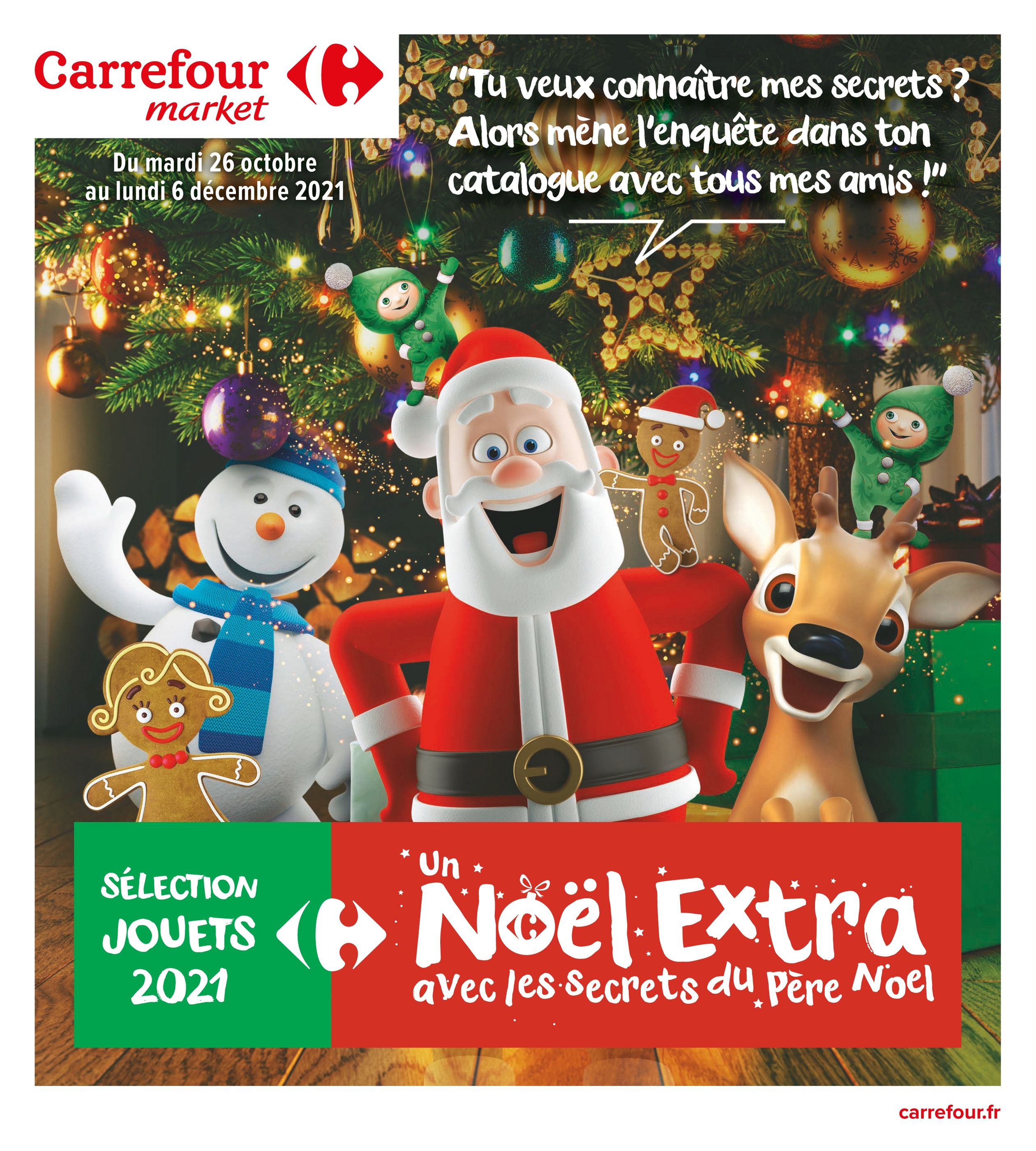 Catalogue Carrefour Market à Marseille, avec 24 pages Prospectus Carrefour Market à Marseille, "Sélection jouets 2021", 24 pages, 19/10/2021 - 06/12/2021