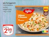Hühner Frikassee mit Champignons im Angebot bei GLOBUS in Salzgitter Hühner Frikassee mit Champignons Angebote von Iglo bei GLOBUS Salzgitter für 2,99 €
