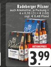 Pilsner im Angebot bei EDEKA in Gronau Pilsner Angebote von Radeberger bei EDEKA Gronau für 3,99 €