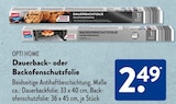 Dauerback- oder Backofenschutzfolie im Angebot bei ALDI SÜD in Krefeld Dauerback- oder Backofenschutzfolie Angebote von OPTI HOME bei ALDI SÜD Krefeld für 2,49 €