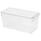 Aktuelles Aufbewahrungsbox für Kühlschrank transparent 32x14x15 cm Angebot bei IKEA in Amberg ab 4,99 €