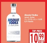 Vodka von Absolut für 10,99 € bei EDEKA im Angebot Vodka von Absolut im aktuellen EDEKA Prospekt