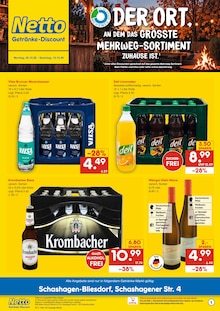 Netto Marken-Discount Prospekt DER ORT, AN DEM DU IMMER AUSGEZEICHNETE PREISE FINDEST. mit 6 Seiten