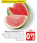 EDEKA Renchen - Wassermelonen Angebot im Prospekt Wassermelonen bei EDEKA im Renchen Prospekt für 0,99 €