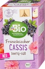 Früchtetee Französischer Cassis (20 Beutel) von dmBio im aktuellen dm-drogerie markt Prospekt für 1,95 €