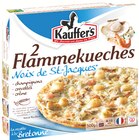 2 FLAMMEKUECHES AUX NOIX DE ST-JACQUES SURGELÉES - KAUFFER'S en promo chez Intermarché Saint-Nazaire à 6,29 €