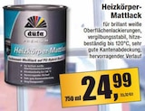 Heizkörper-Mattlack Angebote von düfa bei wohnstore Westermann Lippstadt für 24,99 €