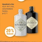 Hendrick's Gin im Angebot bei GLOBUS in Krefeld Hendrick's Gin Angebote bei GLOBUS Krefeld