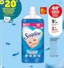 Assouplissant Concentré - SOUPLINE en promo chez Super U Assouplissant Concentré - SOUPLINE dans le catalogue Super U