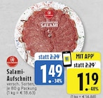 Feinschmecker Salami bei EDEKA im Köln Prospekt für 1,19 €