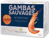 Gambas Sauvages Entières Crues Surgelées - PESCRATADE - U Express à Levallois-Perret Gambas Sauvages Entières Crues Surgelées - PESCRATADE en promo chez U Express Levallois-Perret à 9,99 €