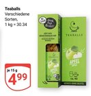 Teaballs im Angebot bei GLOBUS in Hof Teaballs Angebote bei GLOBUS Hof für 4,99 €