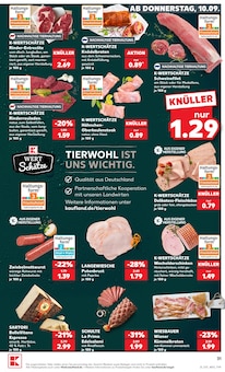 Hähnchen im Kaufland Prospekt "Hier bin ich richtig" mit 68 Seiten (Würzburg)