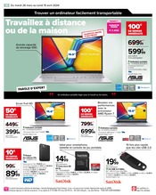 Clé Usb Angebote im Prospekt "Faites entrer la nouveauté à la maison !" von Carrefour auf Seite 18