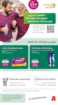 mea - meine apotheke Prospekt Unsere April-Angebote mit 4 Seiten