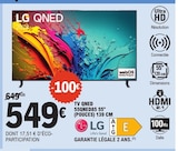TV QNED 55QNED85 55" (pouces) 139 cm - LG - E.Leclerc à Boulogne-Billancourt TV QNED 55QNED85 55" (pouces) 139 cm - LG en promo chez E.Leclerc Boulogne-Billancourt à 549,00 €