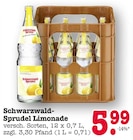 Schwarzwald-Sprudel Limonade im Angebot bei E center in Karlsruhe Schwarzwald-Sprudel Limonade Angebote bei E center Karlsruhe für 5,99 €