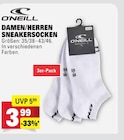 Damen/Herren Sneakersocken Angebote von O'Neill bei Marktkauf Esslingen für 3,99 €