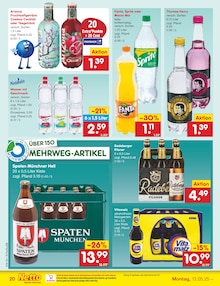 Coca Cola im Netto Marken-Discount Prospekt "Aktuelle Angebote" mit 65 Seiten (Nettetal)