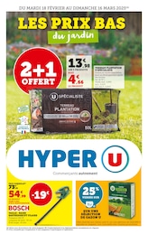 Prospectus Hyper U à Sainte-Croix-en-Plaine: «LES PRIX BAS du jardin» ,  pages, du 18/02/2025 au 16/03/2025