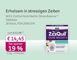 ZzzQuil Gute Nacht+ Stress Balance bei mea - meine apotheke im Prospekt "" für 14,45 €
